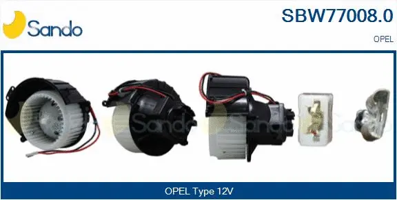 Interior Blower (SBW77008.0)