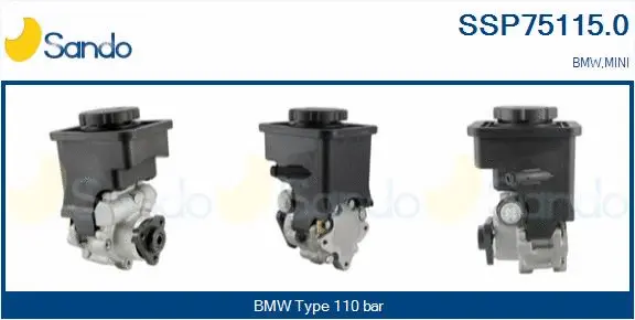 Hydraulic Pump, steering (SSP75115.0)