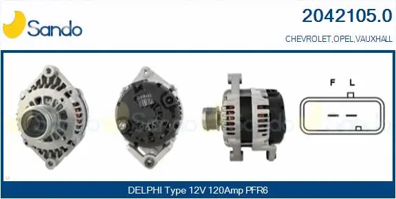 Alternator (2042105.0)