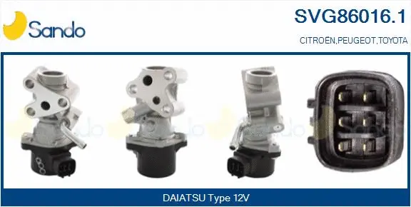 EGR Valve (SVG86016.1)