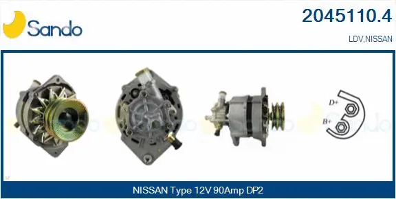 Alternator (2045110.4)