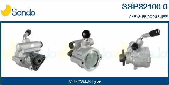 Hydraulic Pump, steering (SSP82100.0)