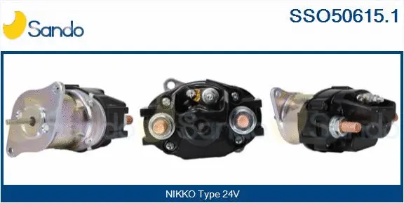 Solenoid Switch, starter (SSO50615.1)