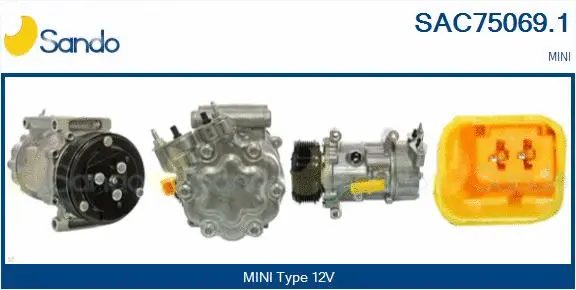Compressor, air conditioning (SAC75069.1)