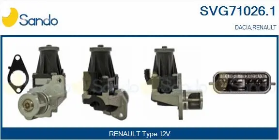 EGR Valve (SVG71026.1)