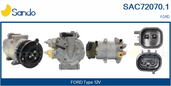 Compressor, air conditioning (SAC72070.1)