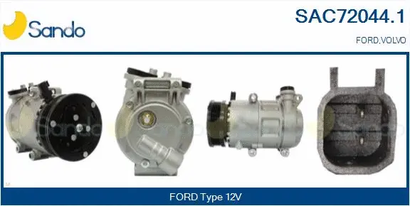 Compressor, air conditioning (SAC72044.1)