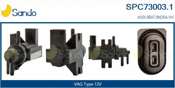 Pressure Converter, exhaust control (SPC73003.1)
