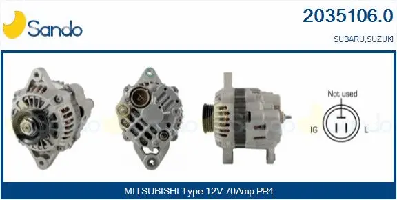 Alternator (2035106.0)