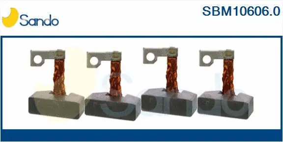 Carbon Brush, starter (SBM10606.0)