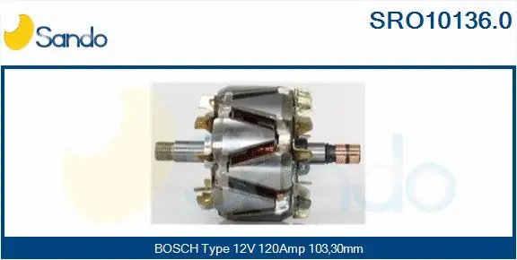 Rotor, alternator (SRO10136.0)
