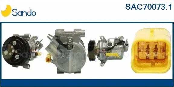Compressor, air conditioning (SAC70073.1)