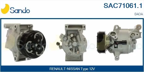 Compressor, air conditioning (SAC71061.1)