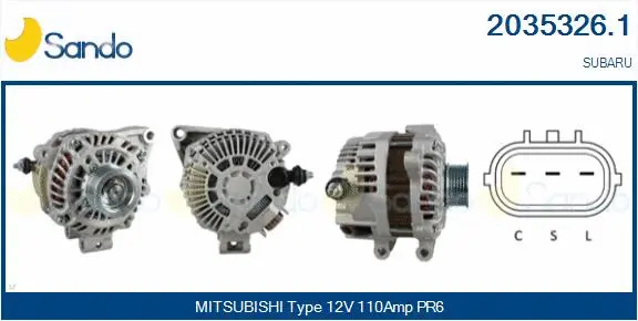 Alternator (2035326.1)