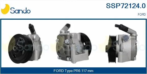 Hydraulic Pump, steering (SSP72124.0)