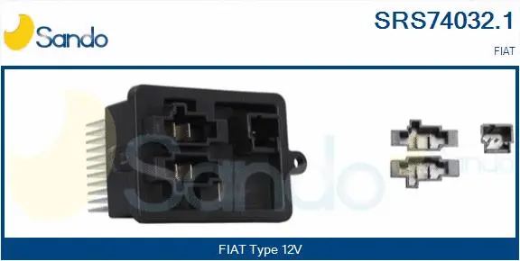 Resistor, interior blower (SRS74032.1)
