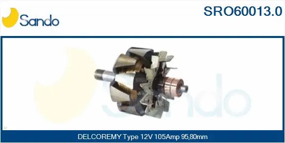 Rotor, alternator (SRO60013.0)