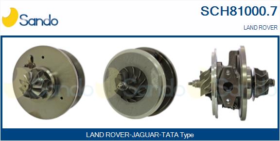 Core assembly, turbocharger (SCH81000.7)