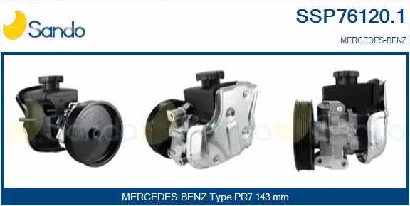 Hydraulic Pump, steering (SSP76120.1)