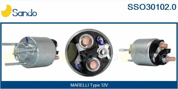 Solenoid Switch, starter (SSO30102.0)
