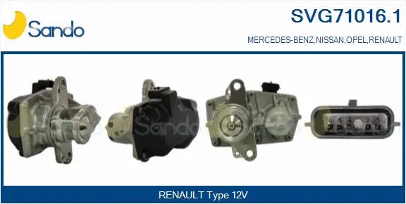 EGR Valve (SVG71016.1)