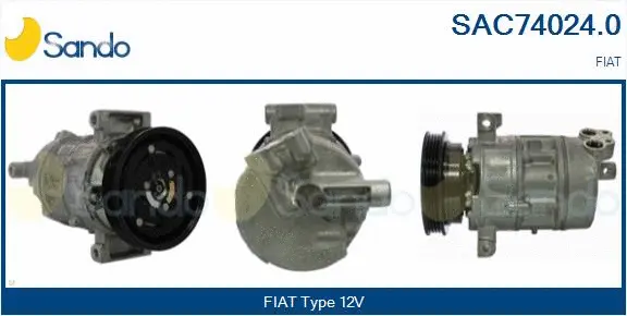 Compressor, air conditioning (SAC74024.0)