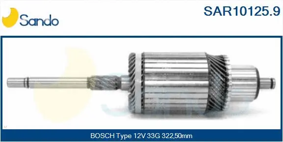 Armature, starter (SAR10125.9)