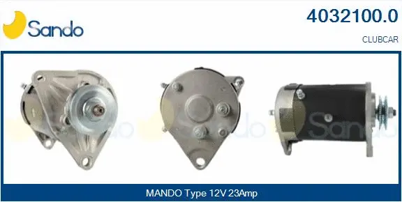 Alternator, starter (4032100.0)