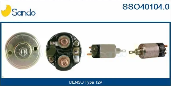 Solenoid Switch, starter (SSO40104.0)
