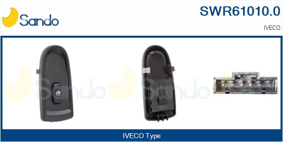 Switch, window regulator (SWR61010.0)
