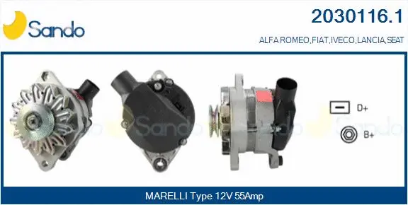 Alternator (2030116.1)