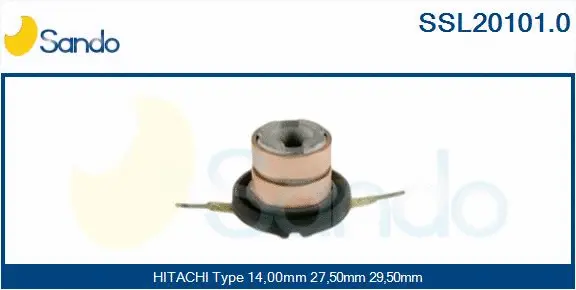 Slip Ring, alternator (SSL20101.0)