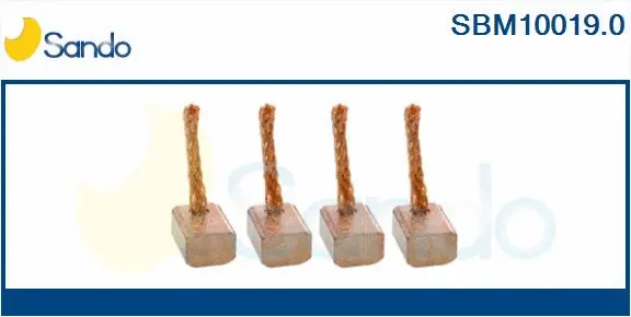 Carbon Brush, starter (SBM10019.0)