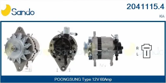 Alternator (2041115.4)