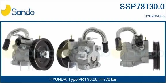 Hydraulic Pump, steering (SSP78130.0)