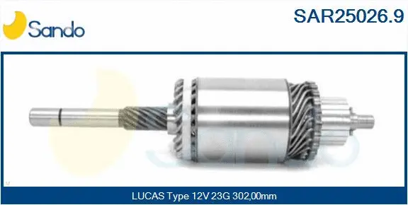 Armature, starter (SAR25026.9)