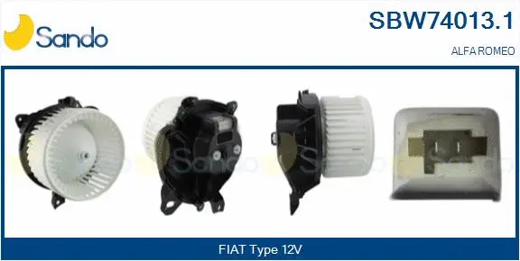 Interior Blower (SBW74013.1)