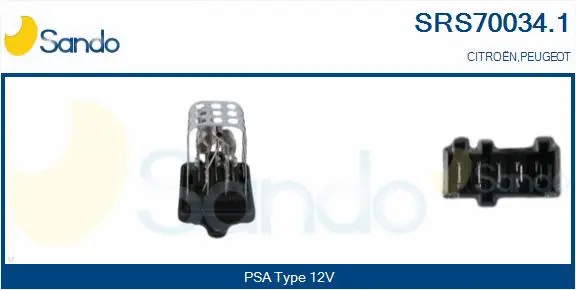 Resistor, interior blower (SRS70034.1)