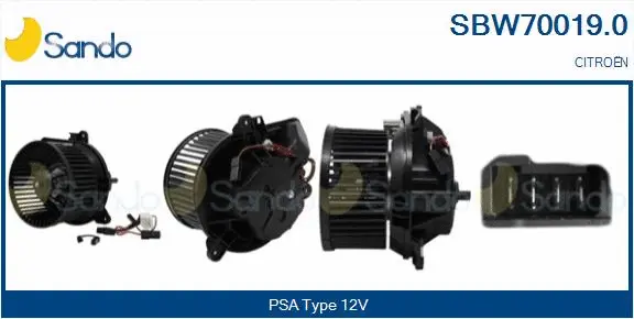 Interior Blower (SBW70019.0)