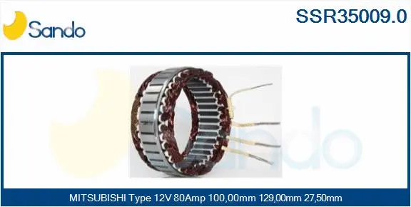 Stator, alternator (SSR35009.0)