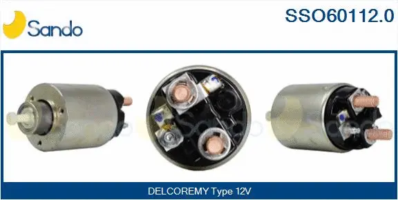 Solenoid Switch, starter (SSO60112.0)