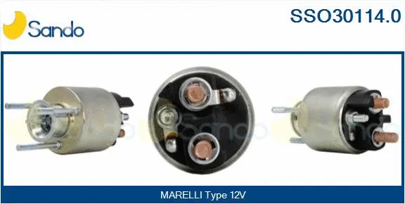 Solenoid Switch, starter (SSO30114.0)