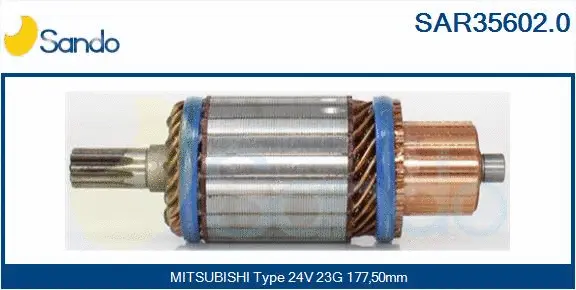Armature, starter (SAR35602.0)