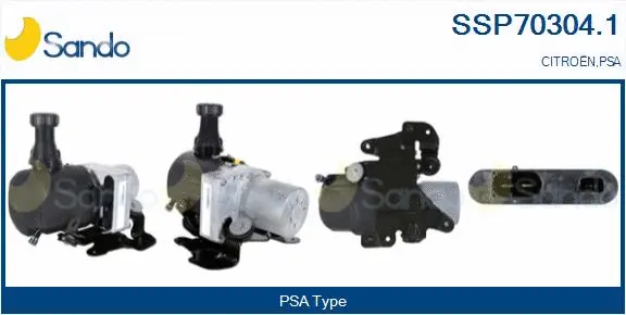 Hydraulic Pump, steering (SSP70304.1)