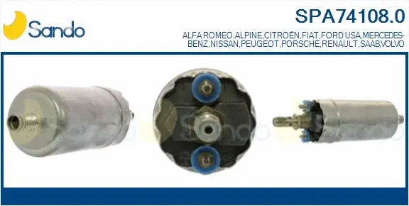 Fuel Pump (SPA74108.0)