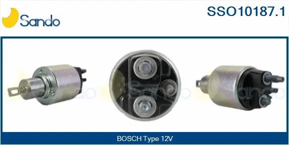 Solenoid Switch, starter (SSO10187.1)