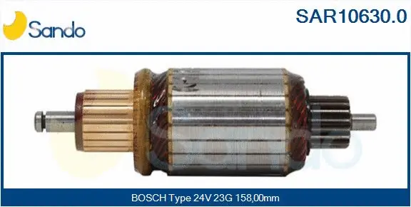 Armature, starter (SAR10630.0)