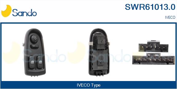 Switch, window regulator (SWR61013.0)