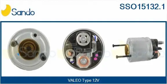 Solenoid Switch, starter (SSO15132.1)