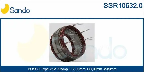 Stator, alternator (SSR10632.0)